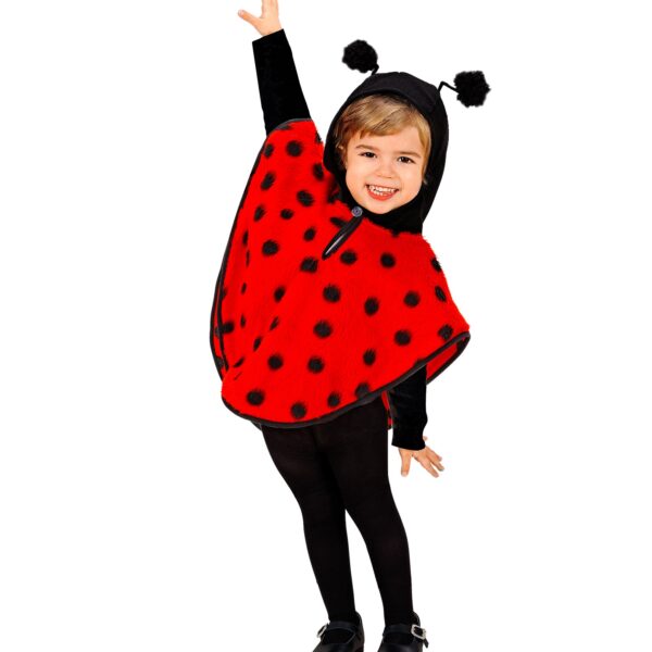 poncho da coccinella