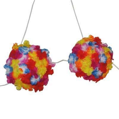 reggiseno hawaiano multicolore