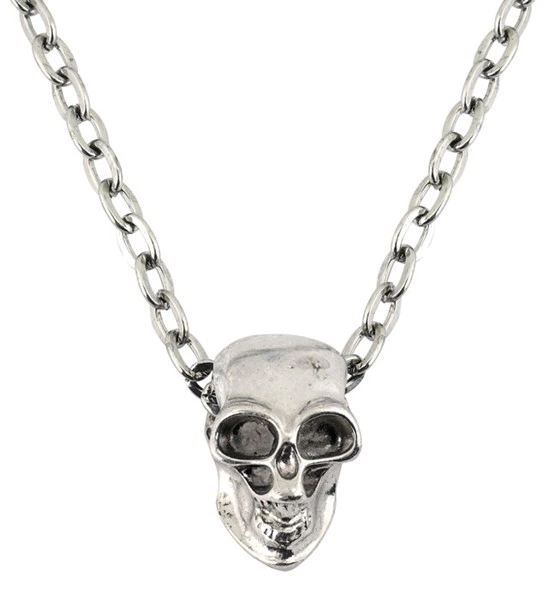 collana con teschio