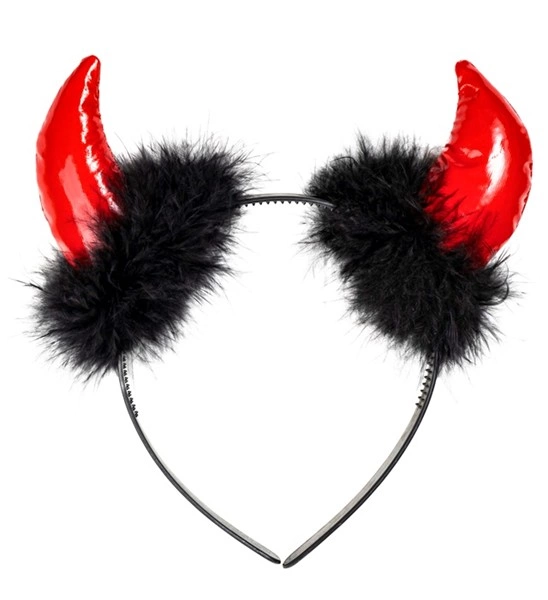 corna da diavolo rosse