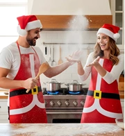 grembiule da babbo natale