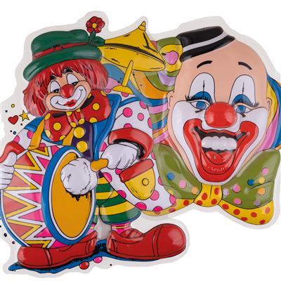decorazioni da clown scene assortite