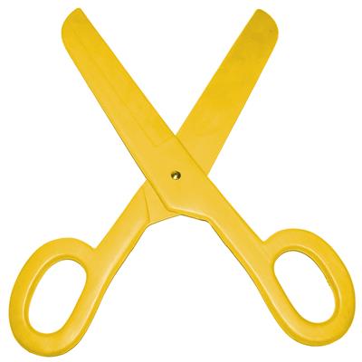 forbici giganti da clown