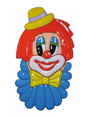 volto da clown sorridente
