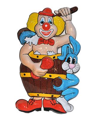 decorazione da appendere clown doccia