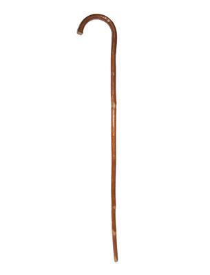 bastone ricurvo marrone in legno