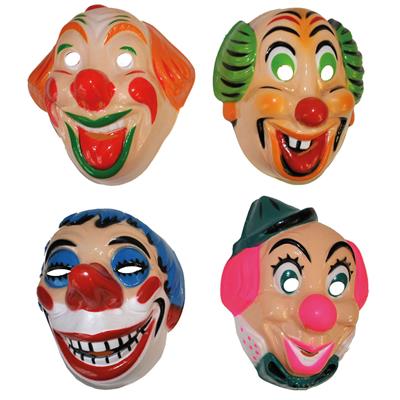 maschera da clown per bambini