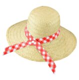 cappello in paglia da contadina