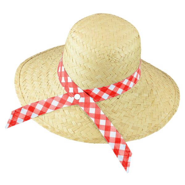 cappello in paglia da contadina