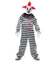 maschera da clown demoniaco