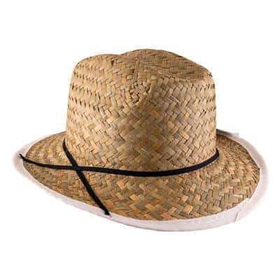 cappello da cowboy in paglia