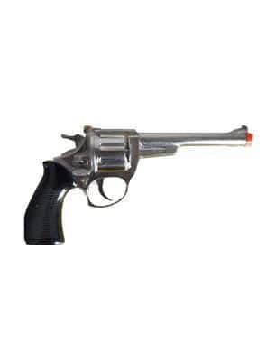 pistola revolver da cowboy in metallo