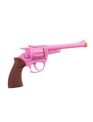 pistola rosa da cowboy in metallo