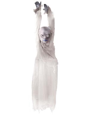 scenografia con fantasma da appendere con luci