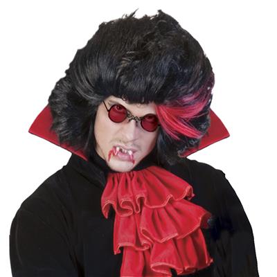 occhiali rossi da vampiro