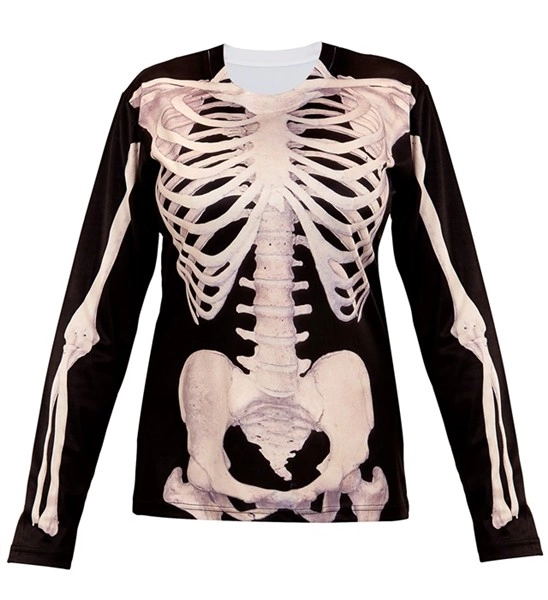 maglia scheletro