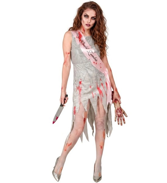 costume da miss mondo zombie
