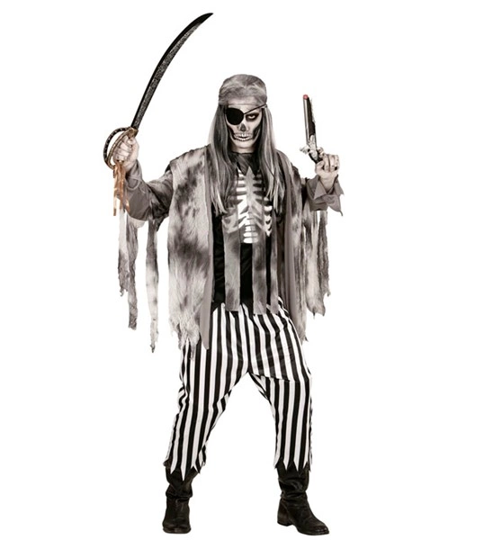 costume da pirata della nave fantasma