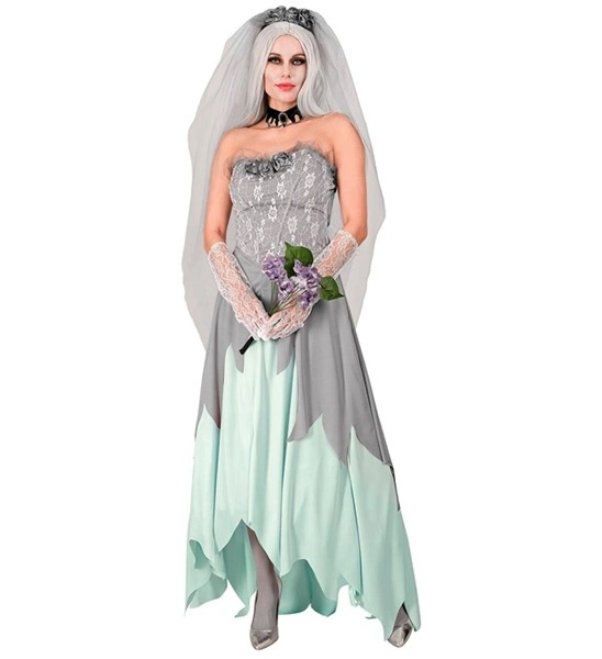 costume da sposa zombie