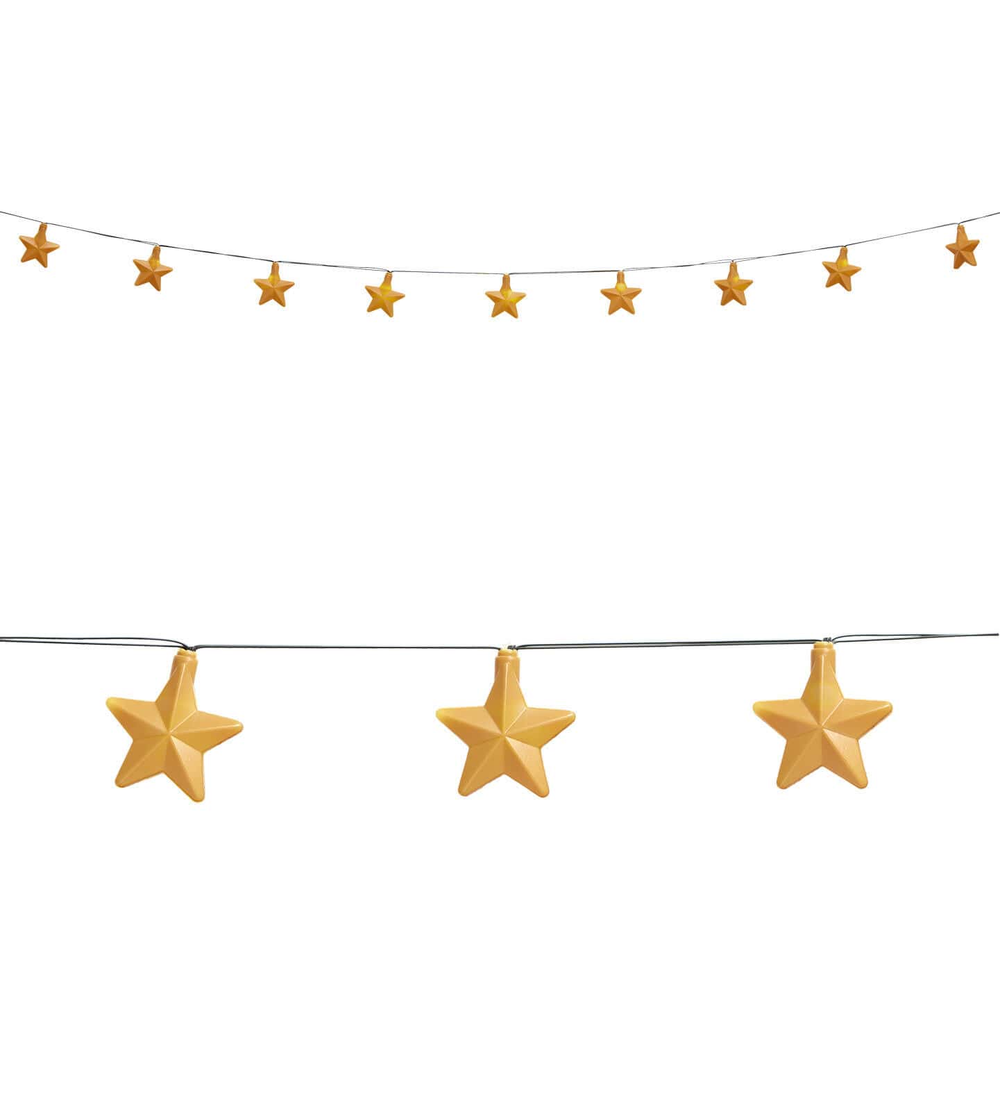 stelle oro di natale luminose