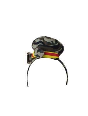 mini cappello militare