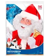 barba bianca da babbo natale