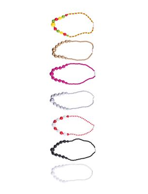 collana in perle colori assortiti