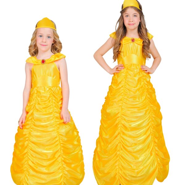 costume da regina dorato