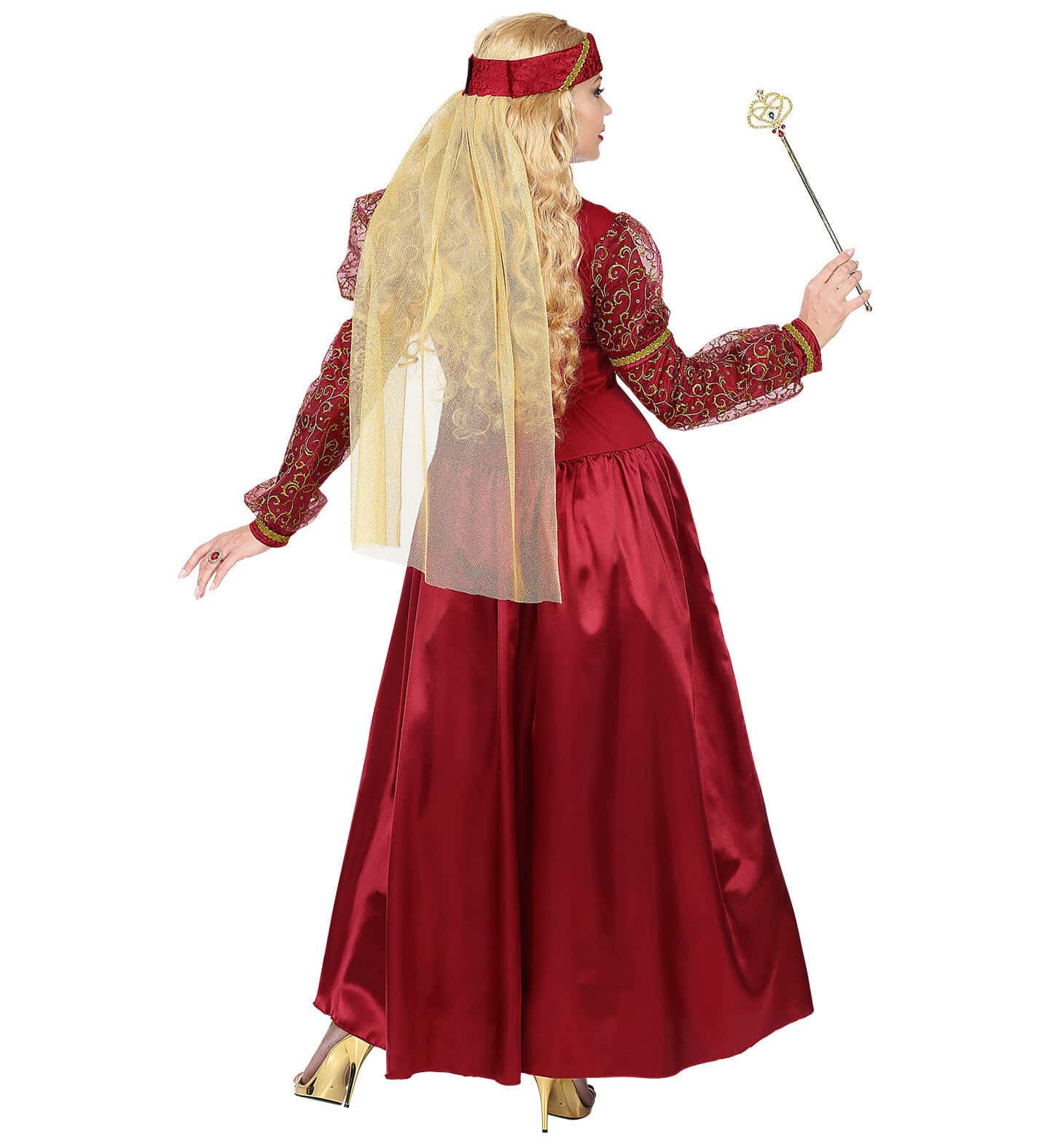 costume da principessa medivale