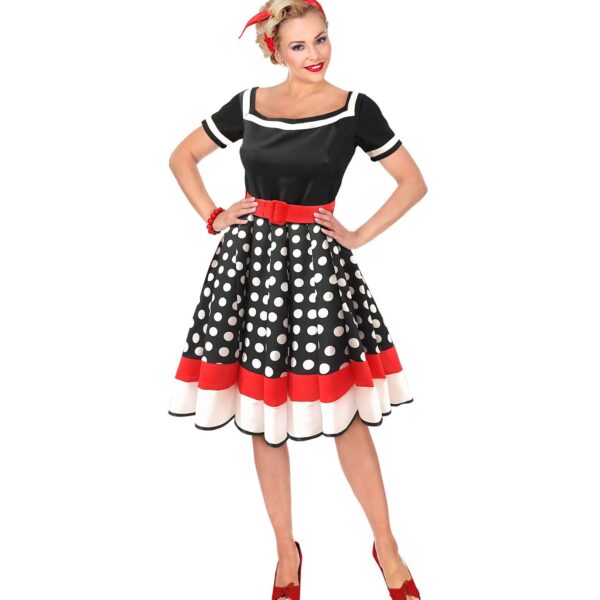costume da pin up nero
