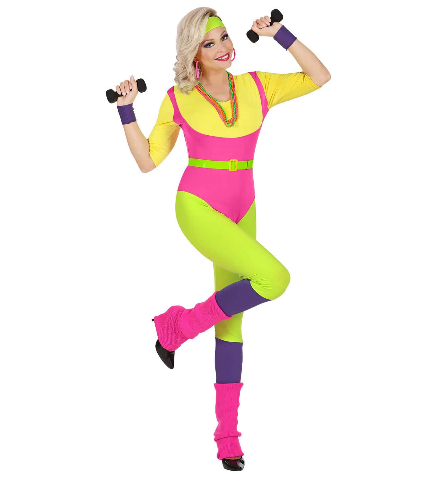 costume da donna aerobica anni'80