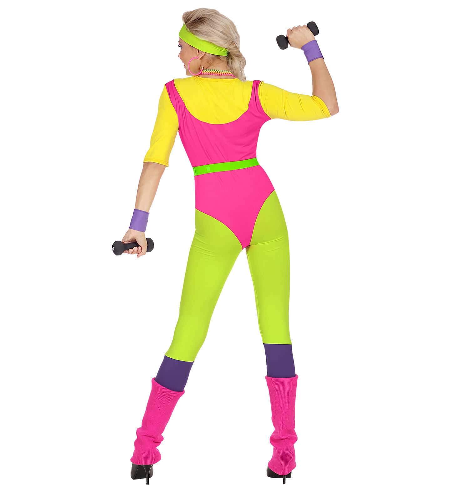 costume da donna aerobica anni'80