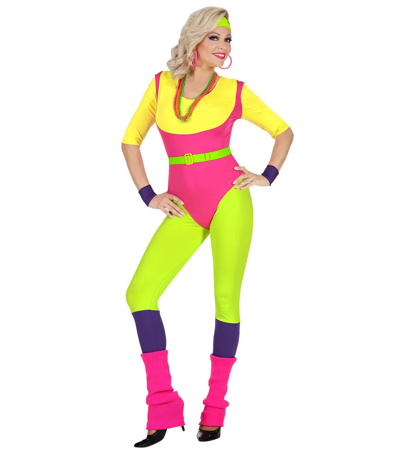 costume da donna aerobica anni'80