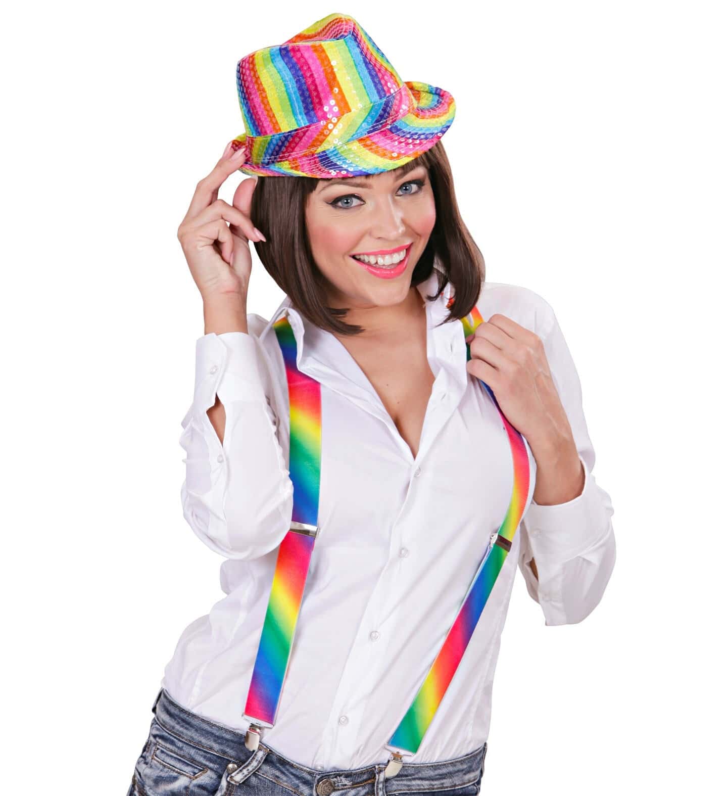 bretelle multicolore