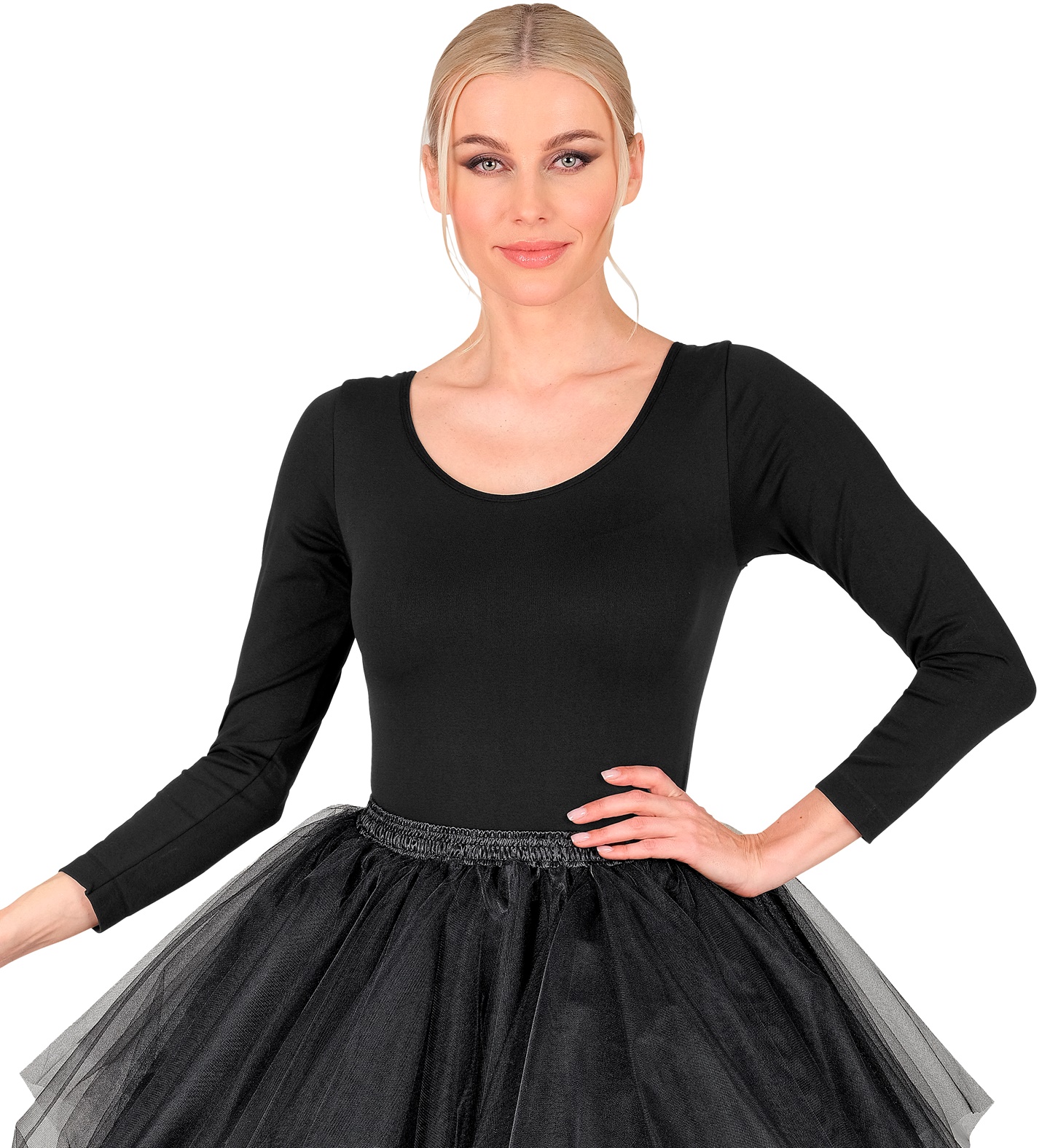 body nero da donna