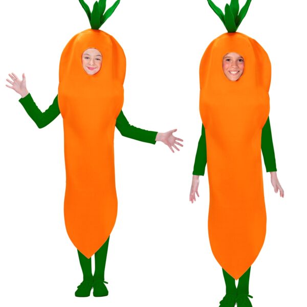 costume da carota