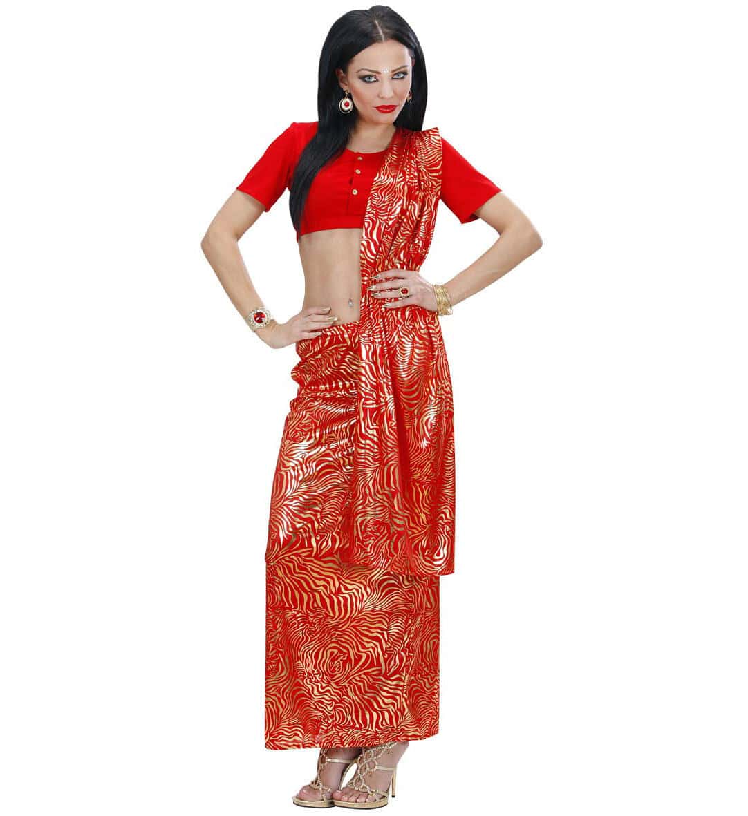 costume da bollywood sari