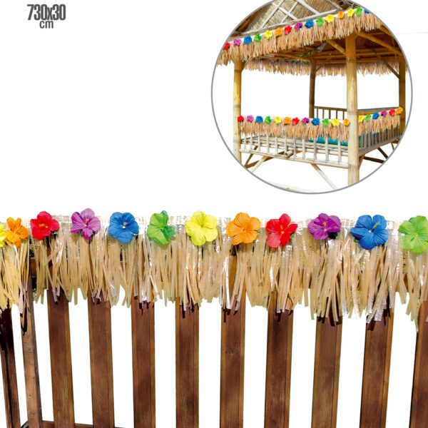 decorazione ambiente hawaiano
