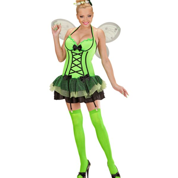 costume da farfalla verde
