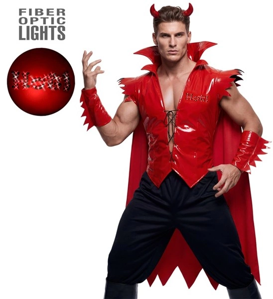 costume da diavolo luminoso