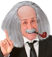 parrucca da scienziato pazzo