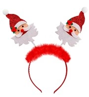cerchietto con babbo natale