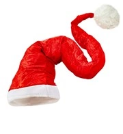 cappello da babbo natale extra lungo