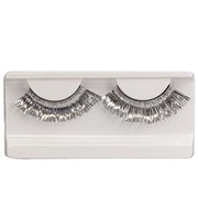 ciglia finte argento metallizzate