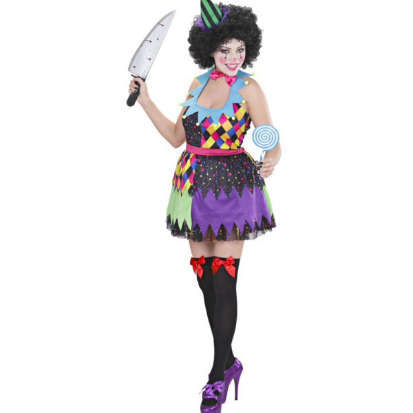 costume da clown demoniaco