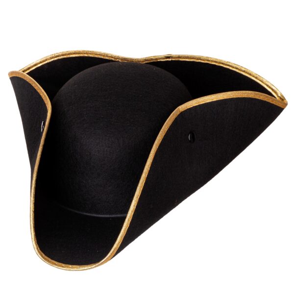 cappello tricorno nero