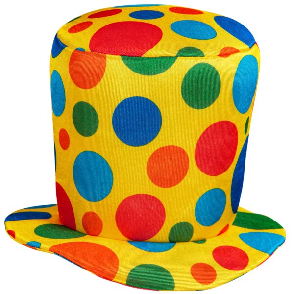 cappello a cilindro da clown