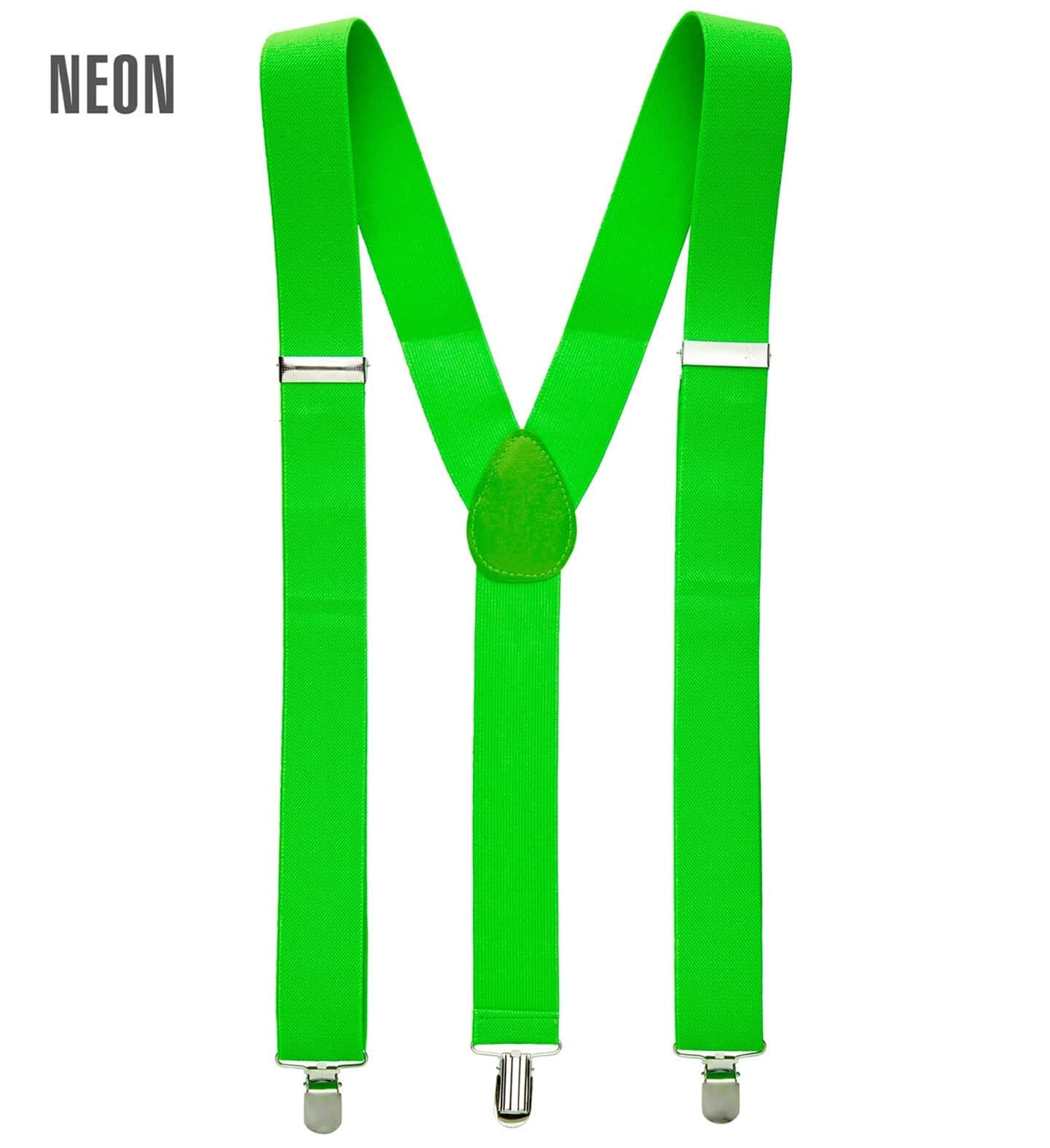 bretelle verdi fluorescenti