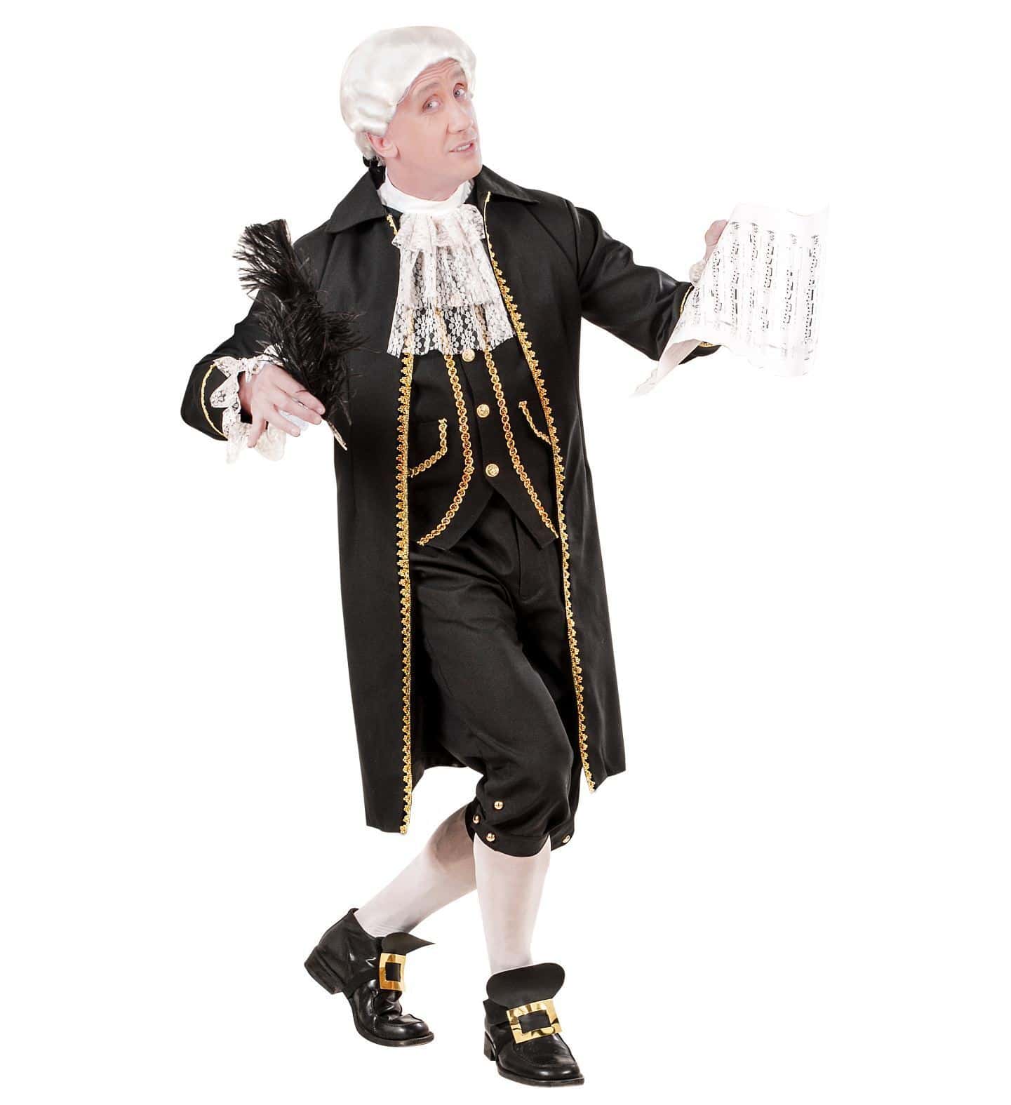 costume da compositore mozart
