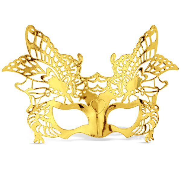 maschera veneziana oro